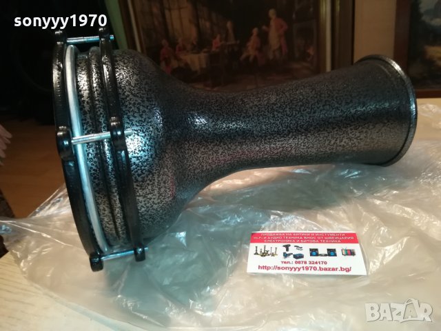 ТАРАМБУКА-МЕТАЛИК-ПРЪСКАН ЦВЯТ 30Х20СМ 0110211332, снимка 3 - Ударни инструменти - 34315109