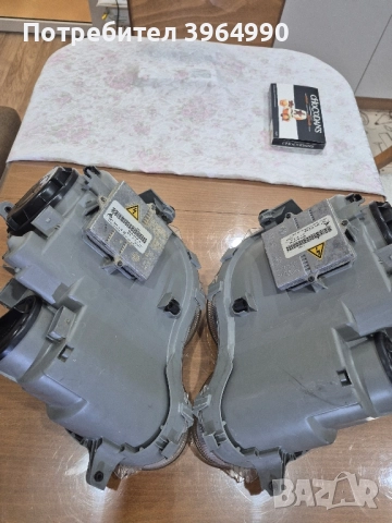 Кристални Оригинални КСЕНОНОВИ фарове за Мерцедес С клас W203 спорт купе. , снимка 10 - Части - 52100666