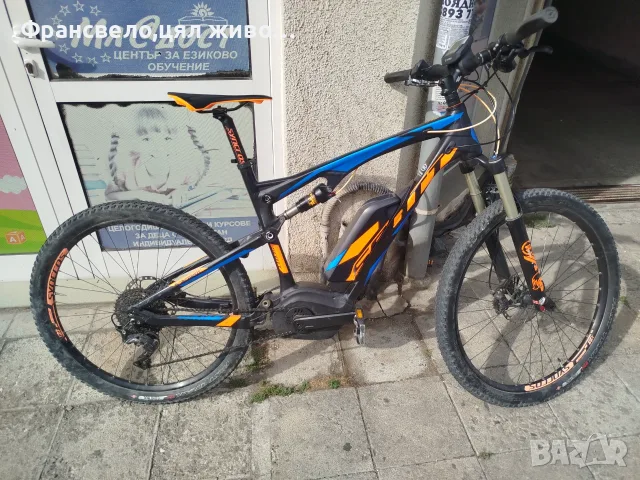 27.5 цола алуминиев електрически велосипед колело Bosch performance line cx с ключ и зарядно , снимка 6 - Велосипеди - 55873600