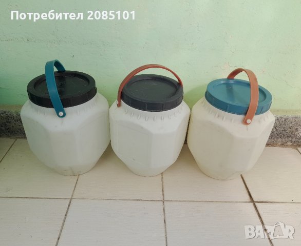 Бидони с дръжка 4 литра