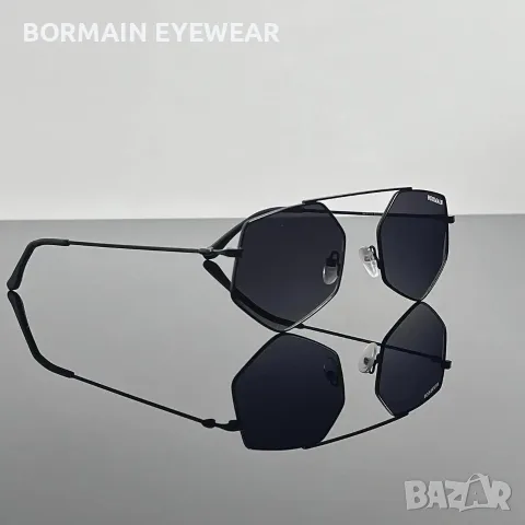 Слънчеви очила Bormain Selene нови, черни и златни, поляризация UV400, снимка 4 - Слънчеви и диоптрични очила - 56209216