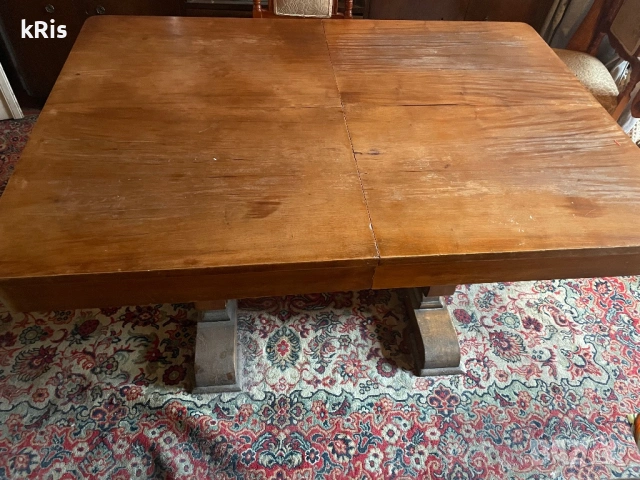 маса разтегателна с столове