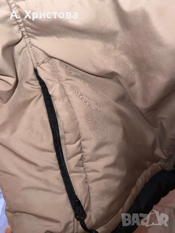 Бежово скиорско яке 2 в 1 , снимка 7 - Якета - 52341367