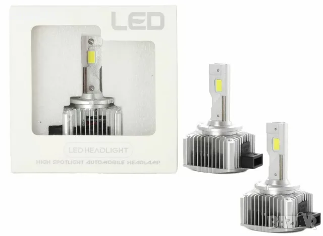 Лед крушки - Led система D1S за фабричен ксенон - 50W - Canbus 6000K