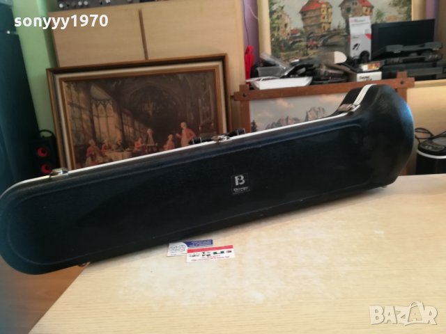 blessing elkhart ind.made in usa-твърд кеис-внос англия 0111201605, снимка 9 - Духови инструменти - 30630993