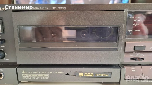 Technics RS-B905 (3-Head Cassette Deck) – Работещ, снимка 5 - Декове - 55941857