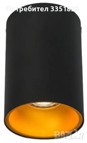 ЛУНИЧКА ЧЕРНА ТИП СПОТ ЗА ВЪНШЕН МОНТАЖ 