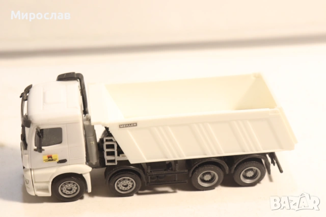 HERPA H0 1/87 MERCEDES BENZ ANTOS САМОСВАЛ КАМИОН МОДЕЛ, снимка 2 - Колекции - 54350958