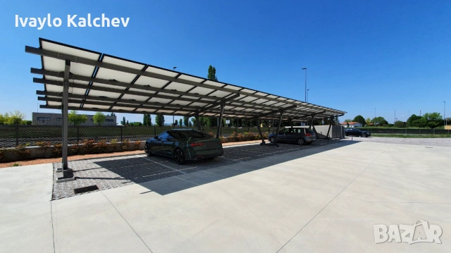 Фотоволтаични , Соларни навеси - CARPORT - ЛИЗИНГ