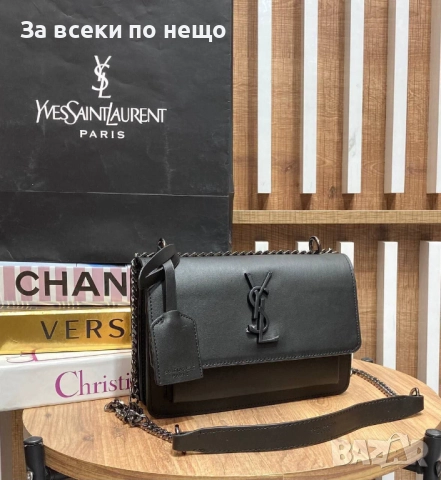 Yves Saint Laurent Дамска Чанта С Дълга Дръжка Синджир За През Рамо Код SK205, снимка 5 - Чанти - 52531616