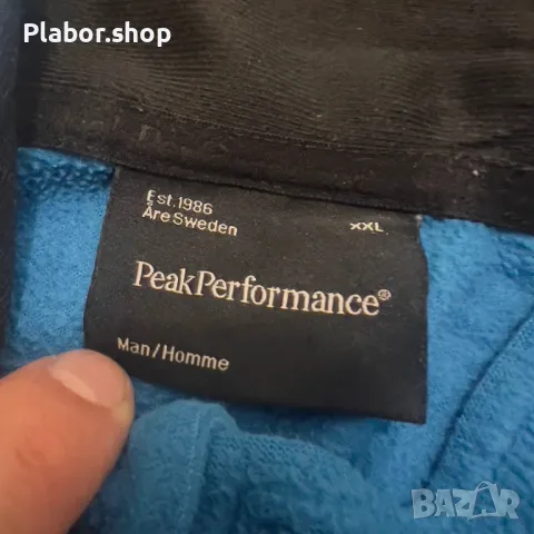 Мъжко поларено горнище Peak Performance, размер XXL, снимка 4 - Спортни дрехи, екипи - 49156268