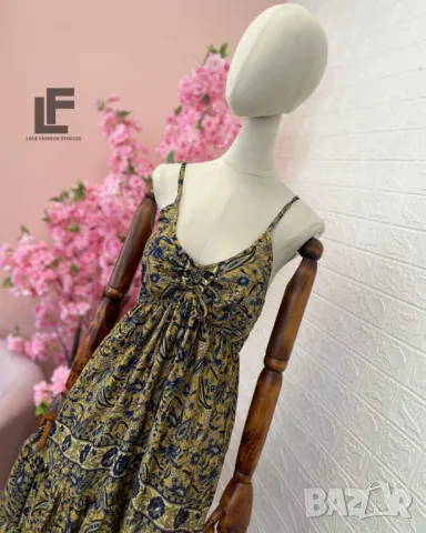 Рокля LFS Boho Baby Gold 9093 , снимка 5 - Рокли - 50435289