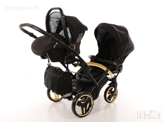 Бебешка количка Junama Diamond S-line Duo Slim 2в1, 3в1 НОВА, снимка 5 - Детски колички - 42080341