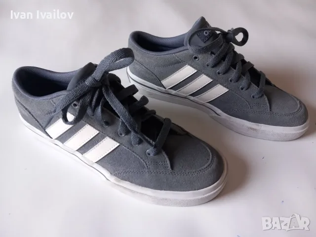 Оригинални кецове ADIDAS Neo VS Set, Естествен велур, Номер 38.5 (Стелка 24 см) – НОВИ!, снимка 2 - Детски маратонки - 56020967