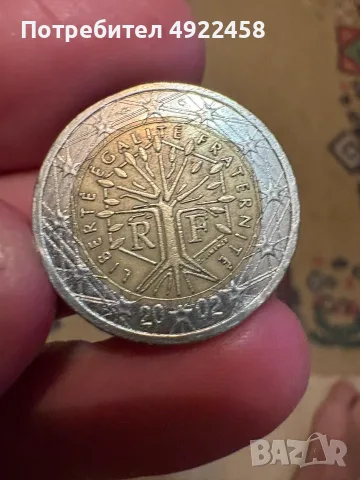 2 евро Франция 2002