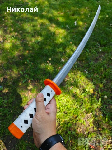 Разтегателeн аниме Самурайски меч за косплей Comic Con, снимка 12 - Образователни игри - 50666819