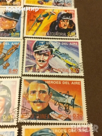 Пощенски марки Екваториална Гвинея , снимка 4 - Филателия - 51839759