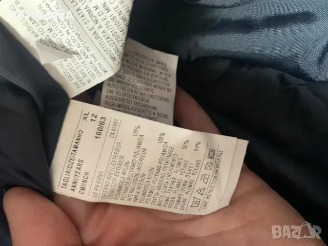 Пухена грейка елек Benetton , снимка 2 - Детски якета и елеци - 49335086