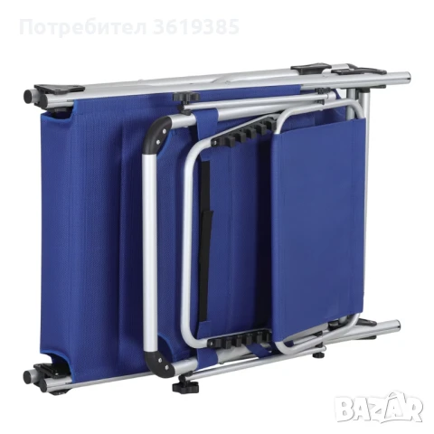 XXL луксозен сгъваем шезлонг!, снимка 10 - Къмпинг мебели - 50964385