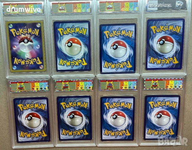 8 Rare Pokemon Cards: 5 Charizard,Lugia,Latias & Latios,Dark Gengar, снимка 10 - Колекции - 52698332