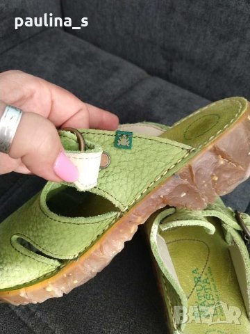 Два чифта / Естествен набук и кожа / Уникални обувки "El Naturalista" Brazil , снимка 10 - Дамски ежедневни обувки - 30222076