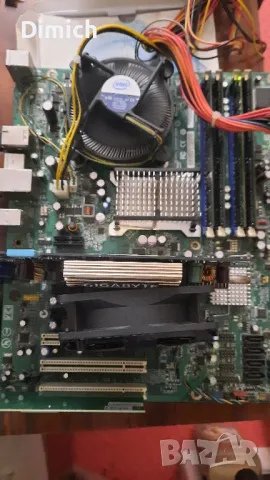 Дънна платка Intel DP43F CPU E3400 s775, снимка 2 - Дънни платки - 49168726