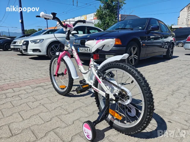 PA Детски велосипед 18" ALICE бял, снимка 9 - Велосипеди - 55985521