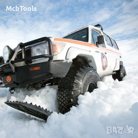 Подложки против буксуване за автомобилни гуми за допълнително сцепление 105x30cm, снимка 6 - Аксесоари и консумативи - 51151487