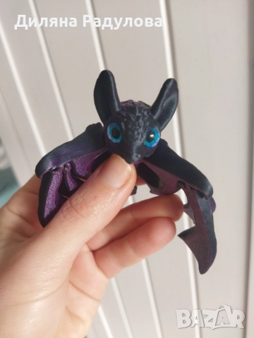 3D отпечатан прилеп, снимка 3 - Други стоки за дома - 52947144