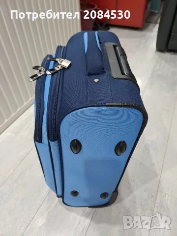 Куфар с колелца и телескопична дръжка  -CL ! AX , снимка 6 - Куфари - 49182852