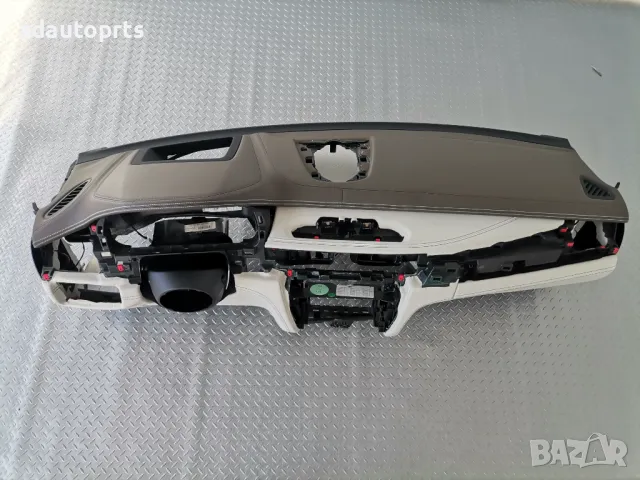 Табло BMW X5 F15 X6 F16 HUD Mocha Nappa Гладка Кожа