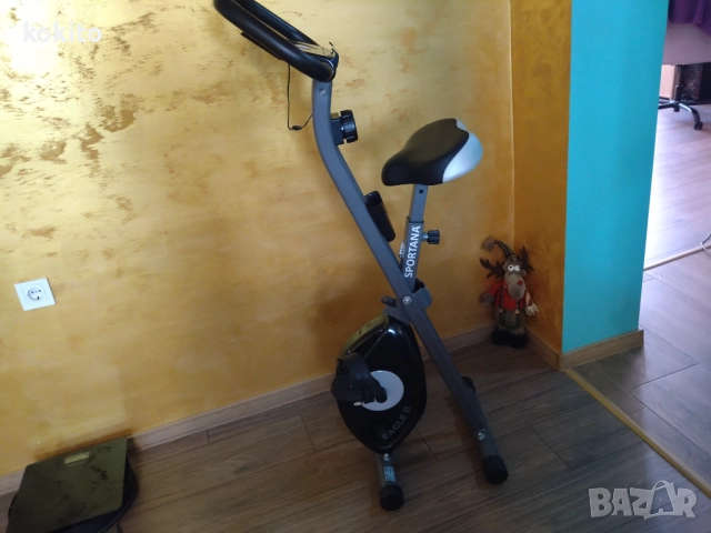 Сгъваем велоергометър - като нов, снимка 2 - Фитнес уреди - 52954670