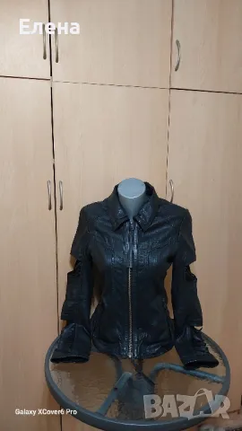 Яке TRUE-BORN. Естествена кожа. размер S.