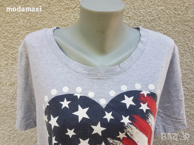 3XL+ Нова  блуза Rebel , снимка 3 - Тениски - 50593953