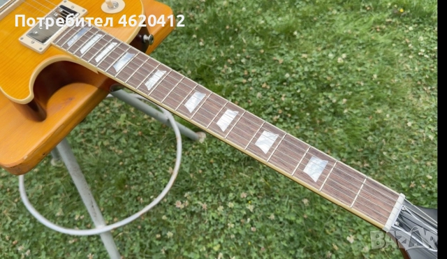 Epiphone Kirk Hammett "Greeny" Les Paul Standard китара с кейс, снимка 5 - Китари - 52023771