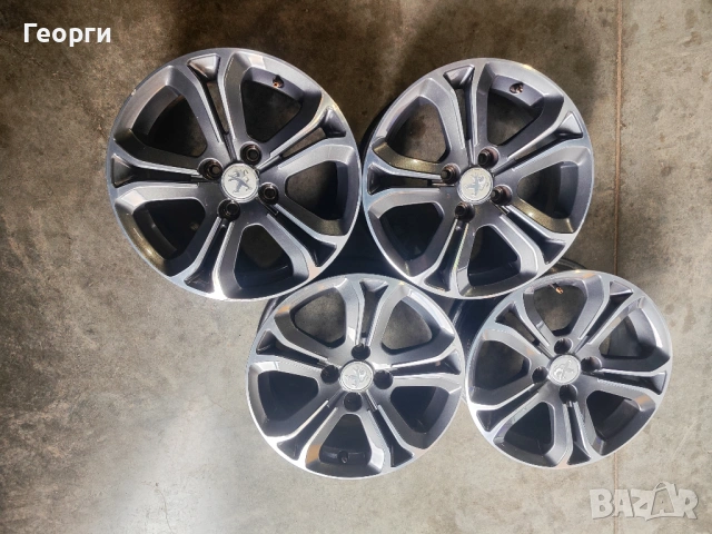 4бр.алуминиева джанта 16цола за Peugeot 5x108