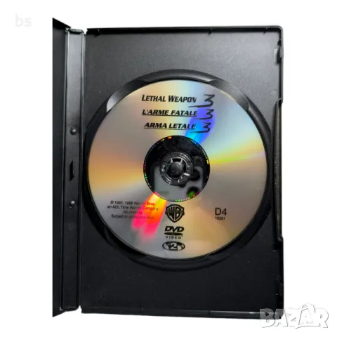 Смъртоносно оръжие 1,2 и 3 DVD -R, снимка 6 - DVD филми - 44391079