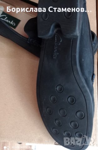 Дамски мокасини Clarks  естествена кожа, снимка 4 - Дамски ежедневни обувки - 34241637