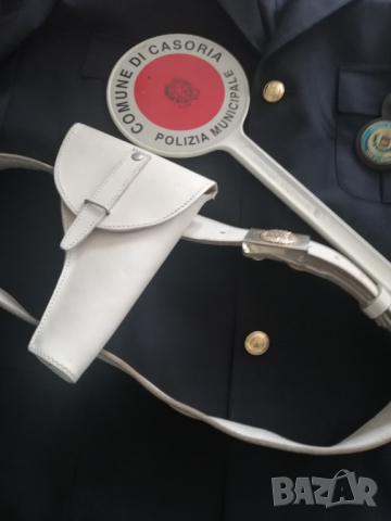 Италианска полицейска униформа, снимка 5 - Антикварни и старинни предмети - 44729228