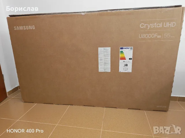 Нов ТВ Samsung Crystal UHD U8000F 55 инча, снимка 2 - Телевизори - 55887832