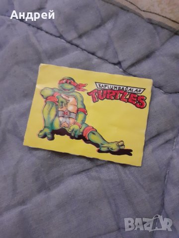 Стара опаковка от шоколад Turtles