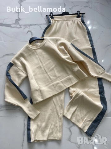 Ново комплекти плетива с дънков кант , снимка 2 - Спортни екипи - 51865147