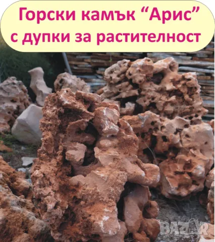 големи Горски КАМЪНИ за Декорация в двора, на цветни лехи, градински пътеки, кашпи, саксии, фонтани…, снимка 7 - Строителни материали - 49134864