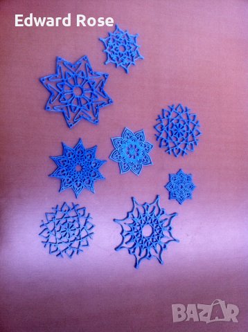 Пластмасови мандали за декорация, снимка 5 - Декорация за дома - 40261308