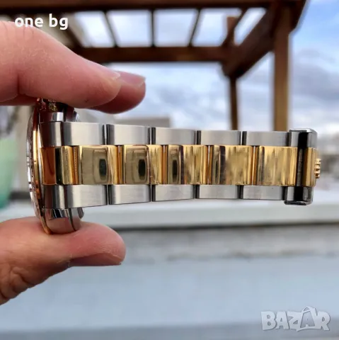Rolex Daytona two tone white , снимка 6 - Луксозни - 48297670