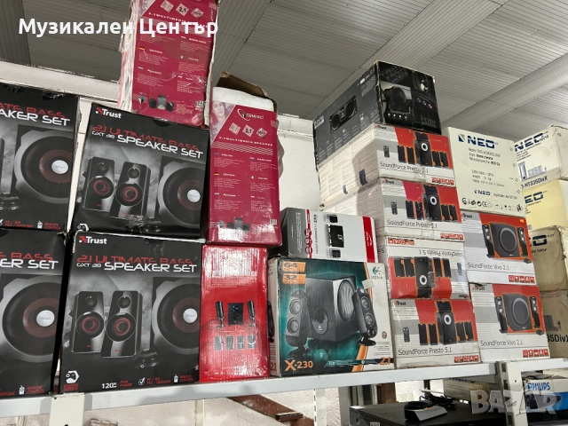 Музикални системи LOGITECH & TRUST Mystery Box, снимка 3 - Тонколони - 52524077