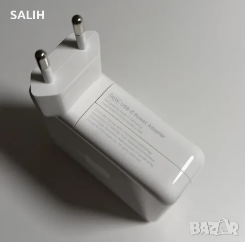 Apple 96W USB-C зарядно (оригинал A2166) за MacBook Pro - тествано