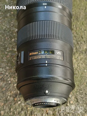 AF‑S NIKKOR 200‑500mm f/5.6E ED VR , снимка 3 - Обективи и филтри - 55722639