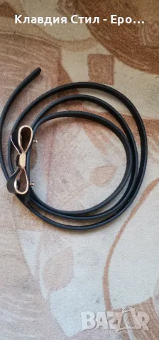 Тънък елегантен колан размер ХЛ, снимка 4 - Колани - 47689179