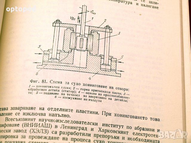 Хонинговане-справочно пособие. Техника-1975г., снимка 8 - Специализирана литература - 34409937